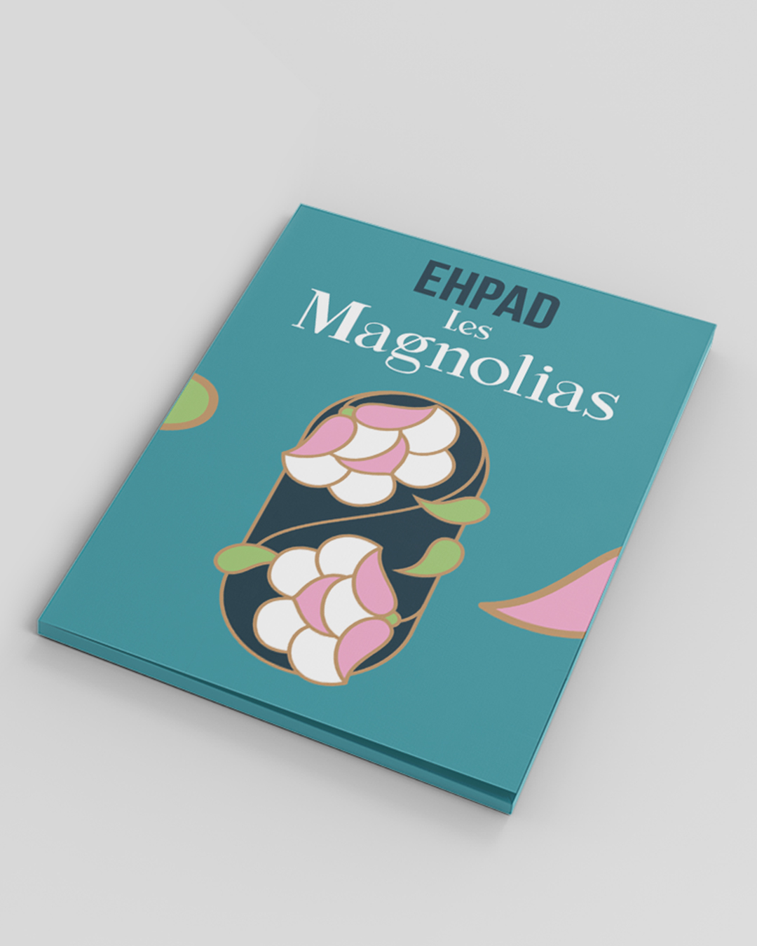 Pochette à rabat pour l'EHPAD Les Magnolias Soorts-Hossegor