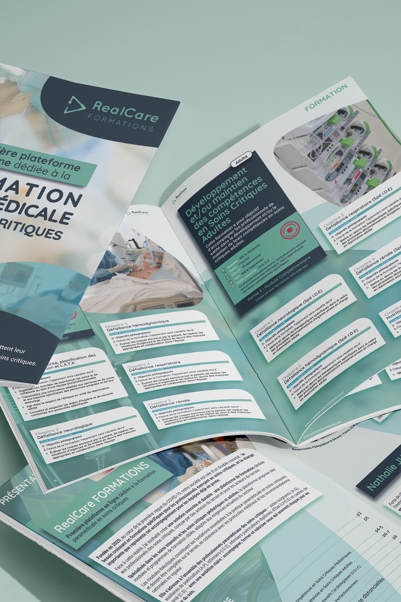 RCF-brochure3 Catalogue de formations pour Real Care FORMATIONS