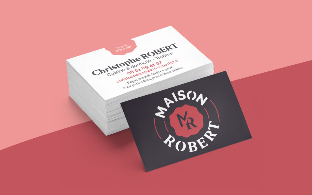 Identité visuelle pour un chef à domicile