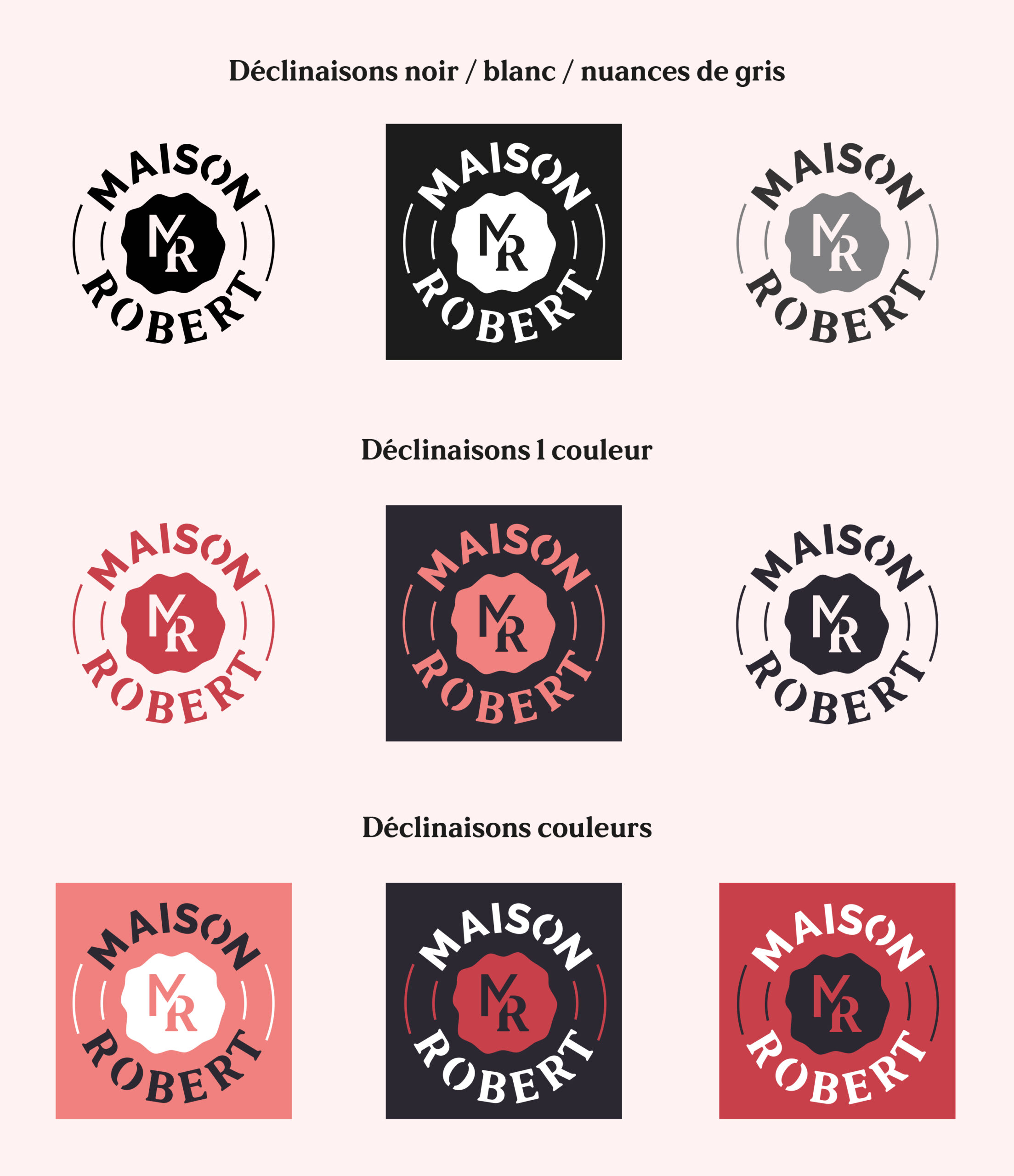 2026-maisonrobert-identitevisuelle-finalisation-branding_02 maisonrobert-declinaisonslogos